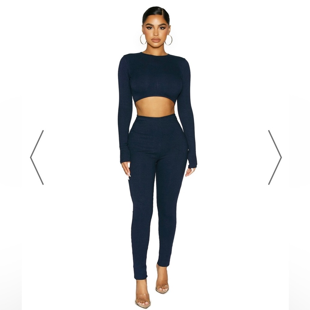 Naked Wardrobe - All Snatched Up Jumpsuit - Blue
